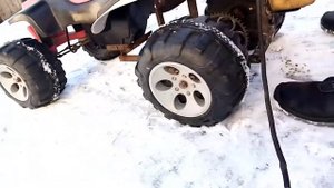 "ЗАПУСК КВАДРОЦИКЛА"... КВАДРОЦИКЛ ИЗ ТРИММЕРА...