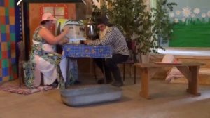 Сценка " Сказка о рыбаке и рыбке на новый лад" Обашевский СДК