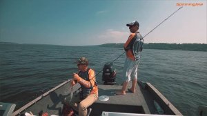 Ловля щуки и судака на крупный силикон в середине лета