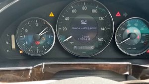 How to check oil - Mercedes cls