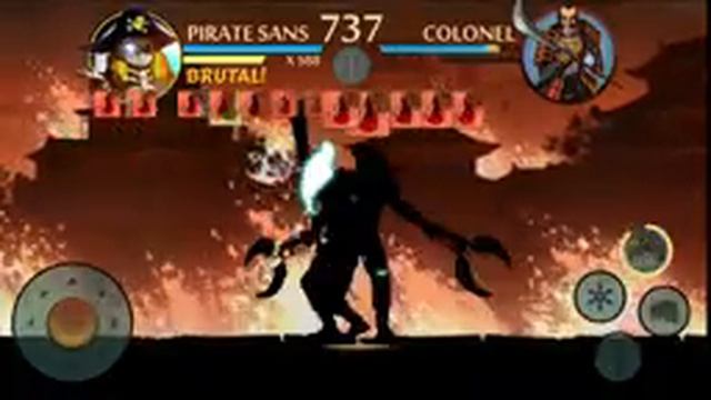 Pirate Sans Vs Young Shogun and Bodyguards Shadow Fight 2 смотреть онлайн