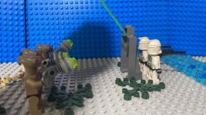 Clonetrooper vs. Droids, Lego Stop Motion