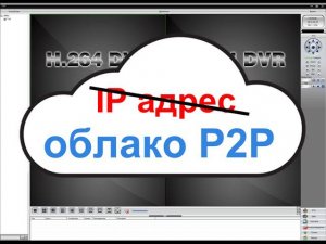 Просмотр камер через CMS, облачное подключение P2P