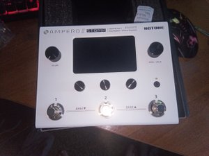 Hotone ampero II stomp. Что не так.