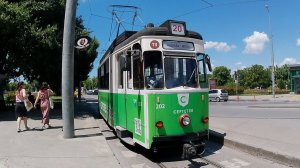 Стамбул. Ретротрамвай Т3 у ст. «Каракой». 16 июня 2024