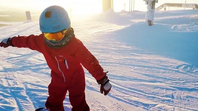 Путешествие в Лапландию, горнолыжный курорт Levi в Финляндии, Кристиан Старший, зима 2018