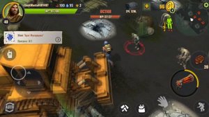 ОДИНОКАЯ СКАЛА, МОГИЛЬНЫЙ ЛЕС И ДЫРА В Days After: Zombie Survival(#3)