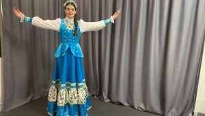 Кубекова Софья (14 лет) Я в садочке была (рнп), Разлилась, разлилась речка быстрая (духовный стих)