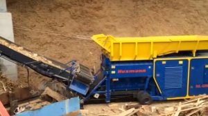 Измельчитель отходов древесины - шредер Husmann HL UNI 7.5