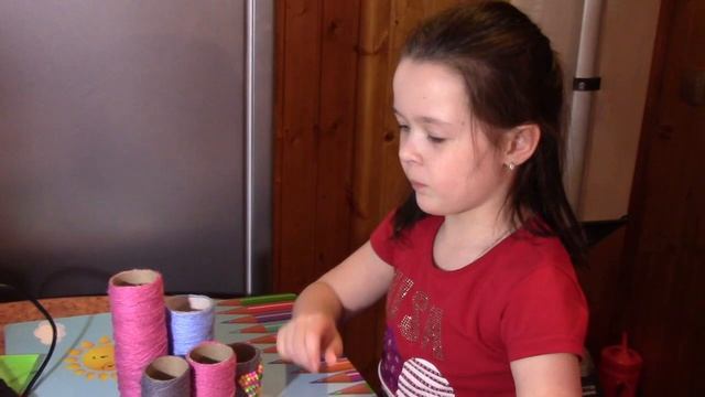 Органайзер для карандашей и ручек своими руками. Применение втулок. смотреть онлайн