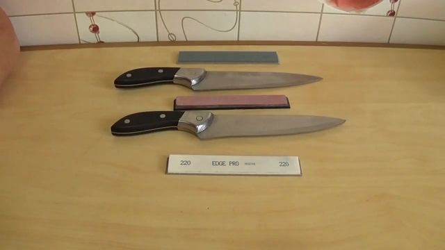 сокращенный обзор оригинального 220 камня Boride из комплекта Edge Pro смотреть онлайн