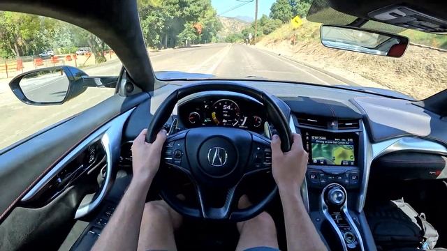 2022 Acura NSX Type S - POV Test Drive Binaural Audio