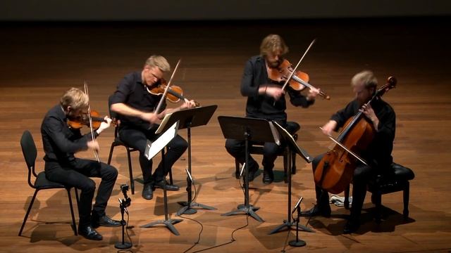 Haydn Quartet Op. 54 No. 2, Danish String Quartet LIVE смотреть онлайн