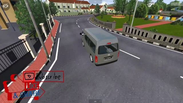 TOYOTA HIACE 2012 MOD BUSSID REVIEW |NEW MOD BUSSID|