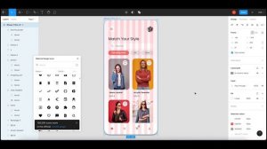 E-Commerce Mobile App Design in Figma | Figma Design and Prototype Tutorial