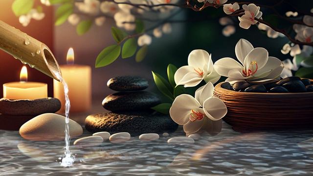 Música relajante para aliviar el estrés con la hermosa naturaleza |Detener la ansiedad, la depresió