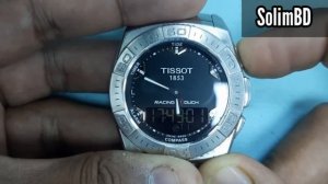 Tissot T-Touch Racing Touch synchronization and time setting | Watch Repair Channel