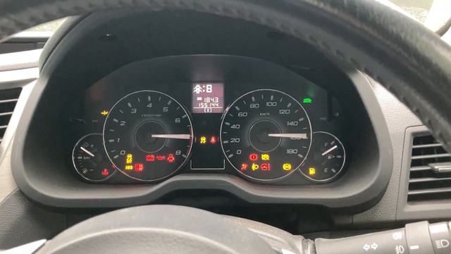 BR9 レガシィ 2.5GT AT 始動音 EJ25