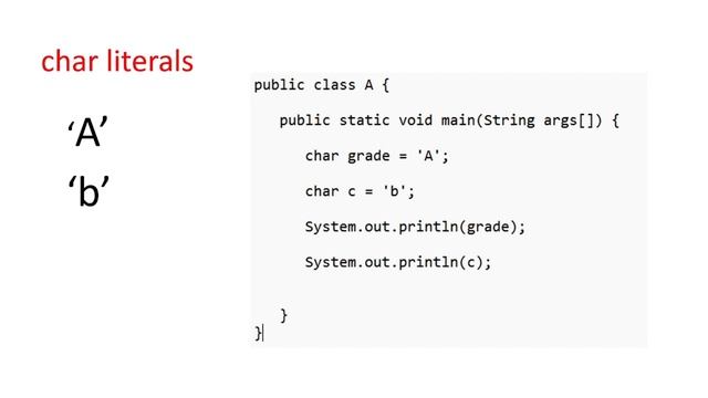 Literals and Identifiers in java | Literals in java | Code Craft смотреть онлайн