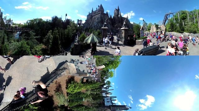 VR 360 (6K) Hogwarts Castle at The Wizarding World of Harry Potter - Universal Studios Orlando