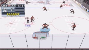 NHL 2001 PS1 Gameplay HD