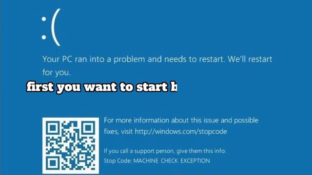How to fix machine check exception on windows ten. (easiest method) смотреть онлайн