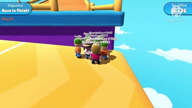 Stumble Guys: Gameplay with friend