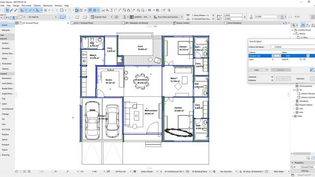 Archicad 24 (Automatic Dimensioning) смотреть онлайн