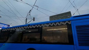 С первым снегом, Москва! съёмки с машины. В движение 360