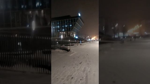 Зимняя Москва, М-Румянцево.