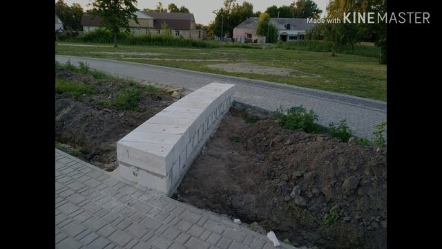 Дизайнерские лавочки и пуфики из газобетона. Часть 1(Кладка)
