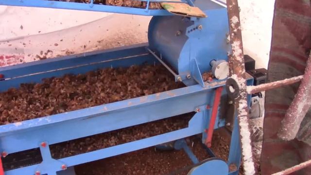 Шелушилка- веялка кедровой шишки смотреть онлайн