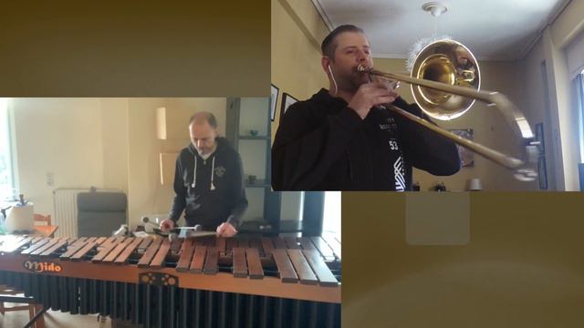 Ave Maria - Bach/Gounod for Trombone & Marimba смотреть онлайн