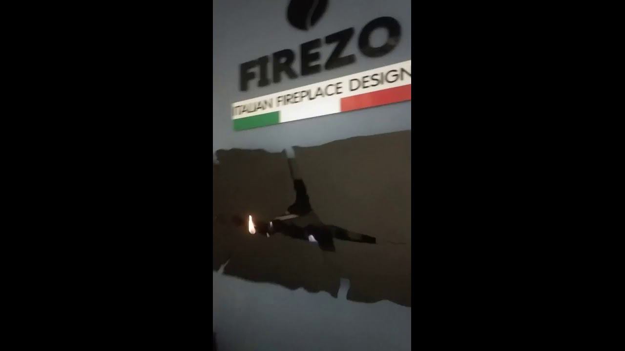 Биокамин настенный c настоящим огнем без дыма Firezo Divario в магазине Биокамин.рф