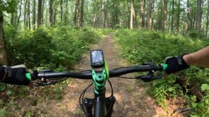 Solo ride on a Ragley Big AL at Lewis Morris MTB Trail.