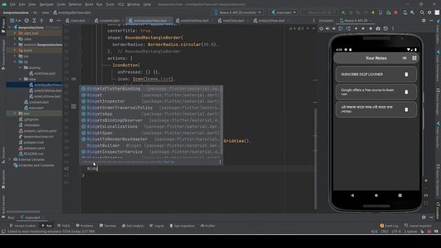 Flutter Keep Notes Clone with Local Database (SQLite) part 3 | Flutter | SQLite