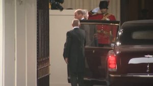 Charles and William Arrive for State Opening of Parliament