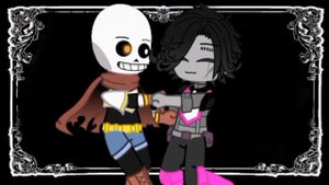 меме posin [Gacha club] андертейл папирус меттатон ♡идея не моя♡ (не потеме акка, ну ладно)