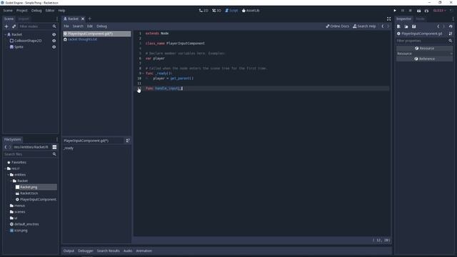Pong Tutorial in Godot - Player Movement смотреть онлайн
