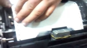 Epson FX 890 закрепление бумаги в верхнем тракторе