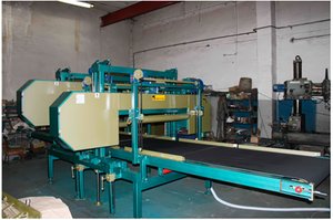 СТАНОК ДЛЯ РЕЗКИ МИНЕРАЛЬНОЙ ВАТЫ ЛП-80-2Д-1200 (2х-головочный)