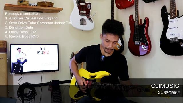 OJI MUSIC - REVIEW GUITAR IBANEZ JEM JUNIOR SPECIAL YELLOW (JEMJRSP-YEL) смотреть онлайн