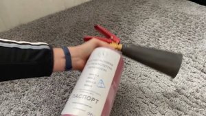 Огнетушитель углекислотный для квартиры. Обзор ВВК-1,4 для дома