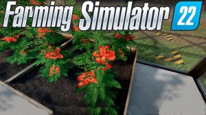 Постройка и обслуживание теплицы в Farming simulator 22 #9. КООП.