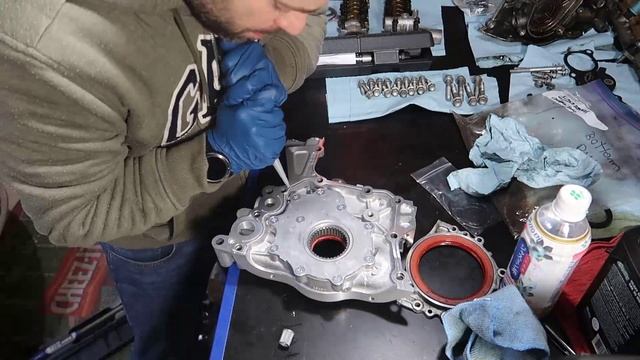 Oil Pump and Rear Main Seal Install - 2JZ to E46 Conversion