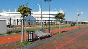 Калининград. Набережная Ветеранов. Парадная набережная.