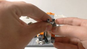 LEGO Star Wars Самоделка База клонов на Альдераане Обзор