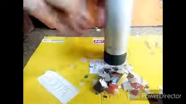 Как сделать хлопушку из канфити E:)