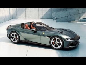 Ferrari 12Cilindri - извилистый кузов и мощный V-12!