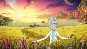 Рик и Морти в Поле / Чужая Планета / Rick and Morty 4K – Живые Обои